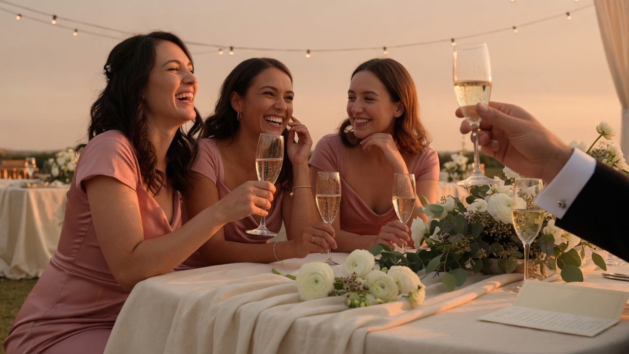 Best Man Speech About Bridesmaids: One Kind Mention