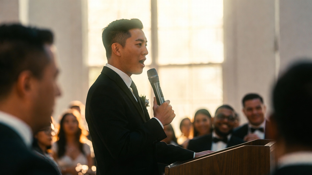 How to Deliver a Best Man Speech